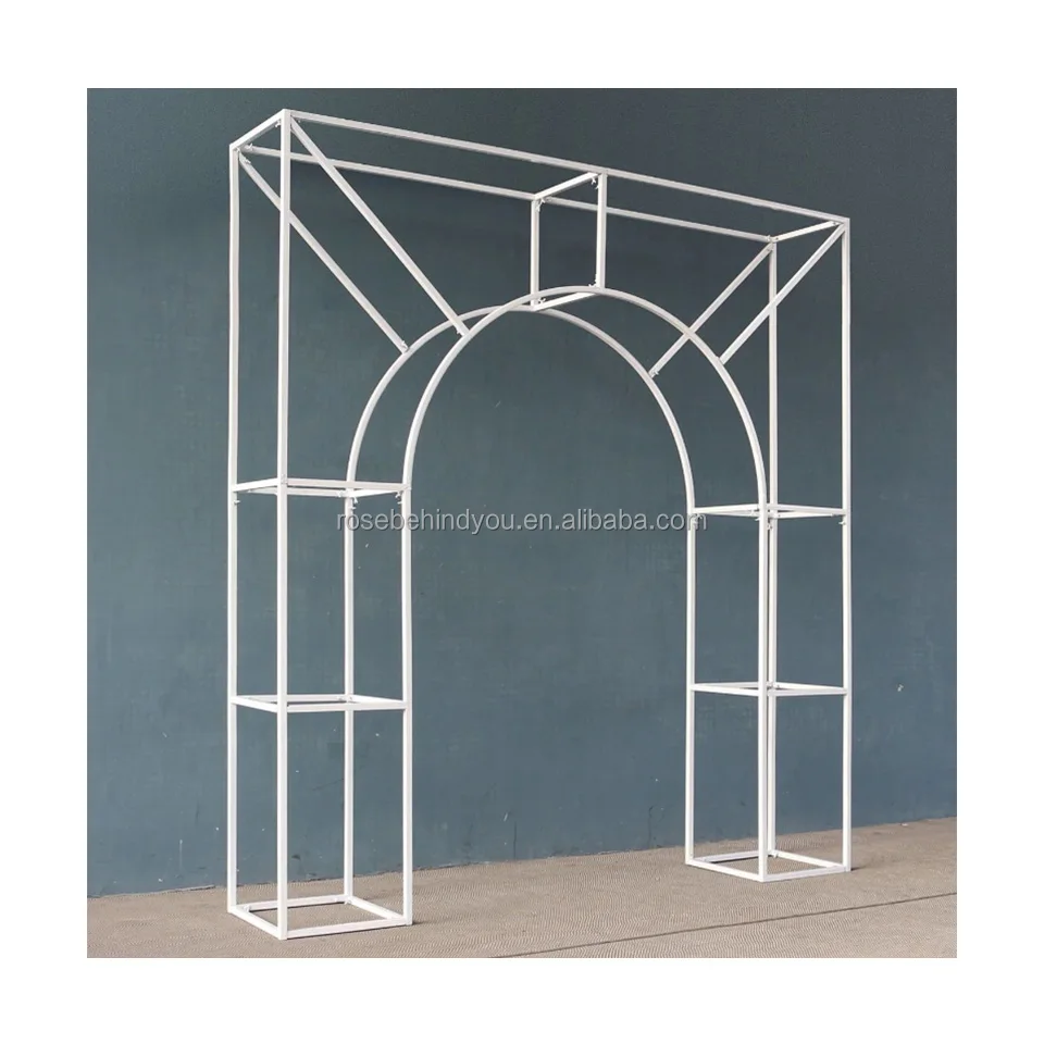 Wedding Entrance Gate Decoration Wedding Arch square Flower Wedding Arch