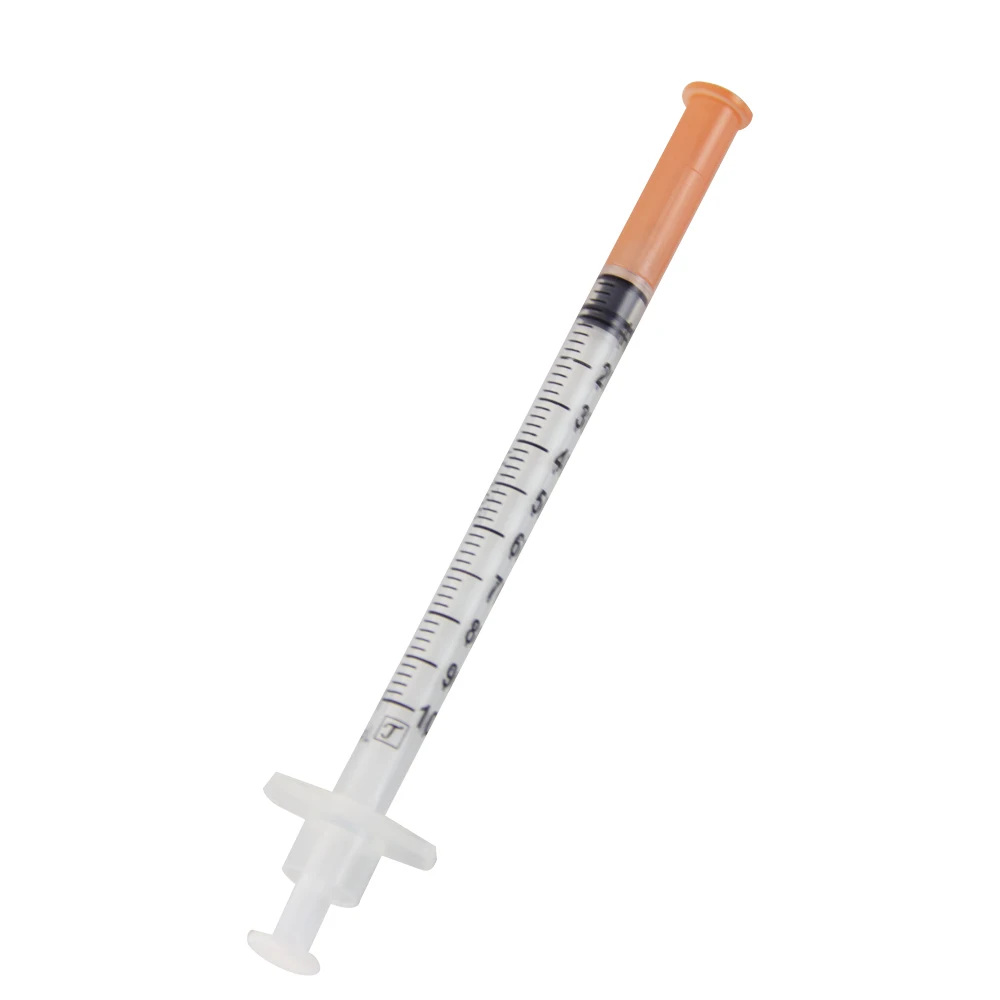 China Sterile Single Use Insulin Syringe Disposable 50cc 1 Ml Insulin Syringe