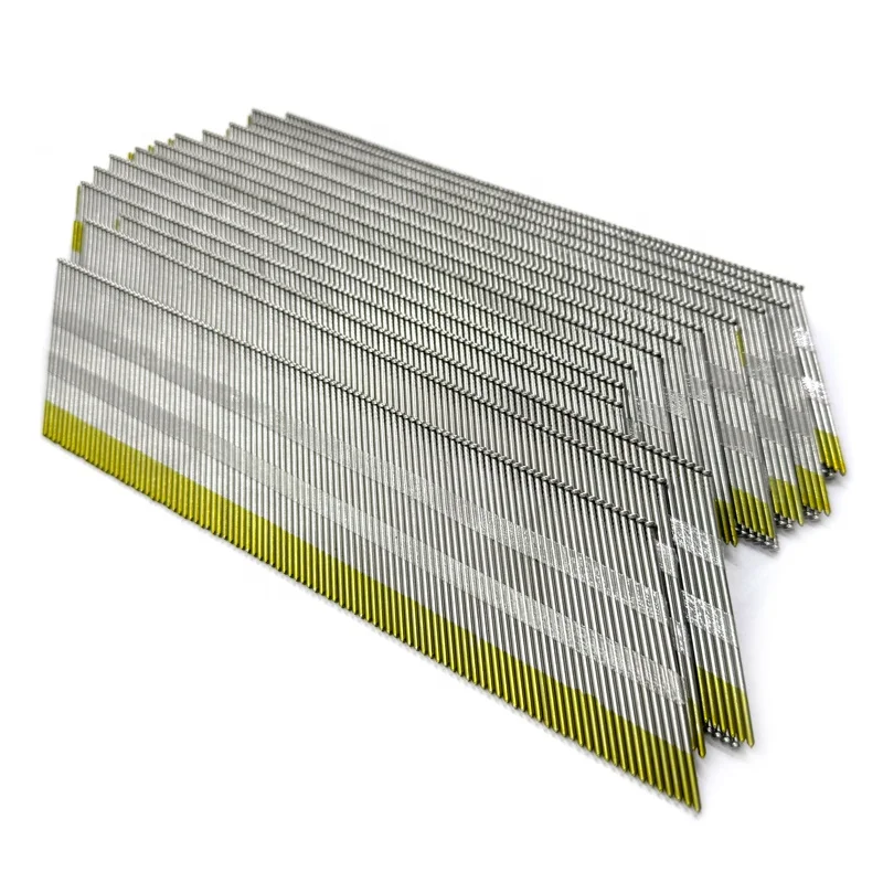 Pneumatic 15ga 34 Degree galvanized DA Finish Brad Nails DA17(38mm)