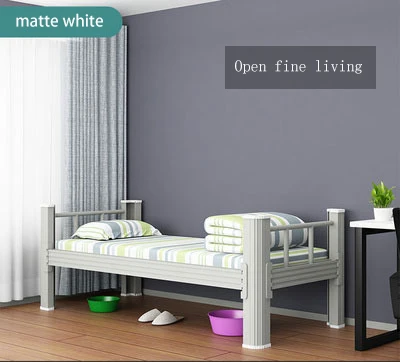 The latest design of large size metal bed can be custom sized individual metal bed