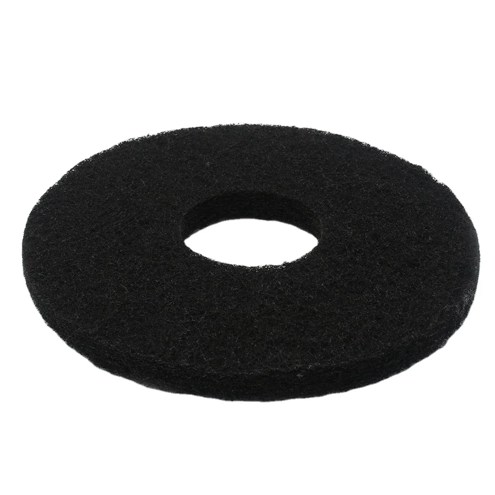 Полировальная губка с принтом черный Алмазный полиуретановый коврик для сухой и влажной полировки нейлон гранит мрамор 17 дюймов