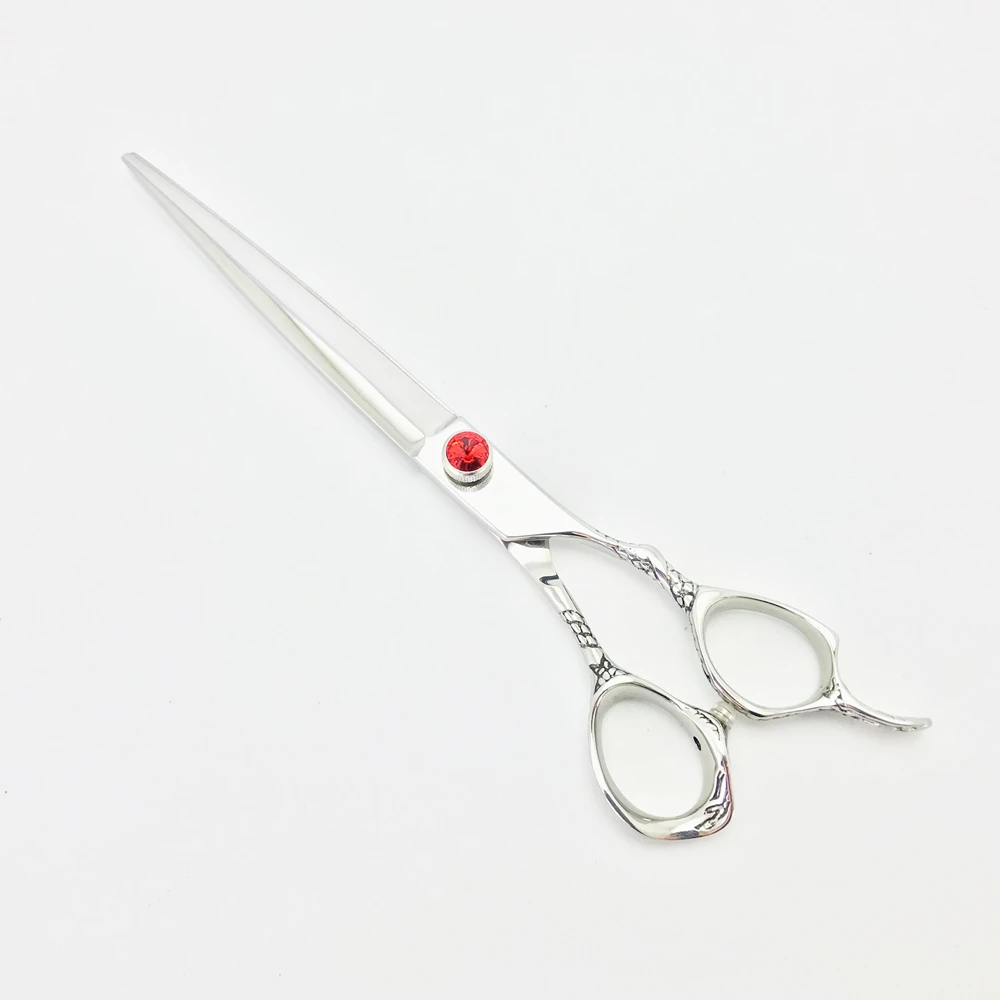 Профессиональные ножницы для груминга домашних животных A SK08 7 5 дюйма кошек парикмахерский салон с новой ручкой КРУГЛЫЙ