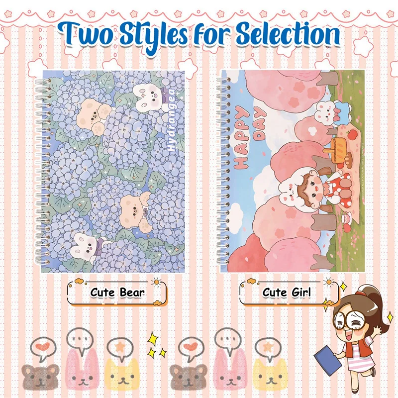 Custom Sticker Book Album Reusable Sticker Collecting book hard cover