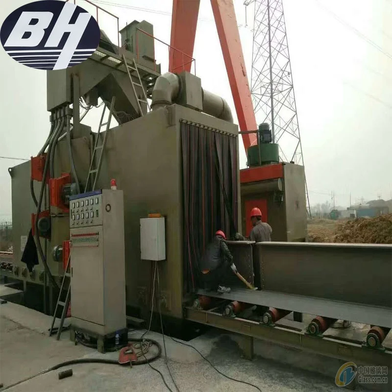 QH69 роликовый Тип h луч дробеструйная машина