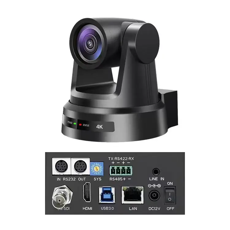 JS400 SDI video conference camera 12x 20x zoom Video conferencing systems HD MI ptz 4k camera for live streaming