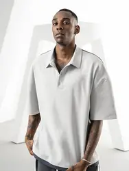 Wholesale oversized england style punk style Smart Casual hip hop vntage yarn dyed plaid high quality polo shirts 100% cotton