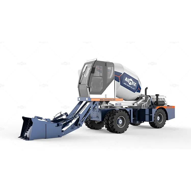 Aimix AS3.5C Industrial Portable Self Loading Concrete Mixer in Nicaragua