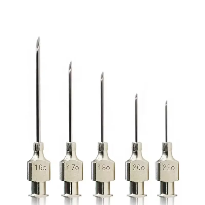Wholesale Veterinary Poultry Livestock304 Stainless Steel Injection Needles Syringe Needle for Animals Farms