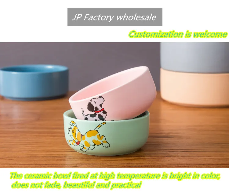 Pet Feeder Dog And Cat Supplies Bowl Pet Bowls & Feeders Ceramic Pet Bowl