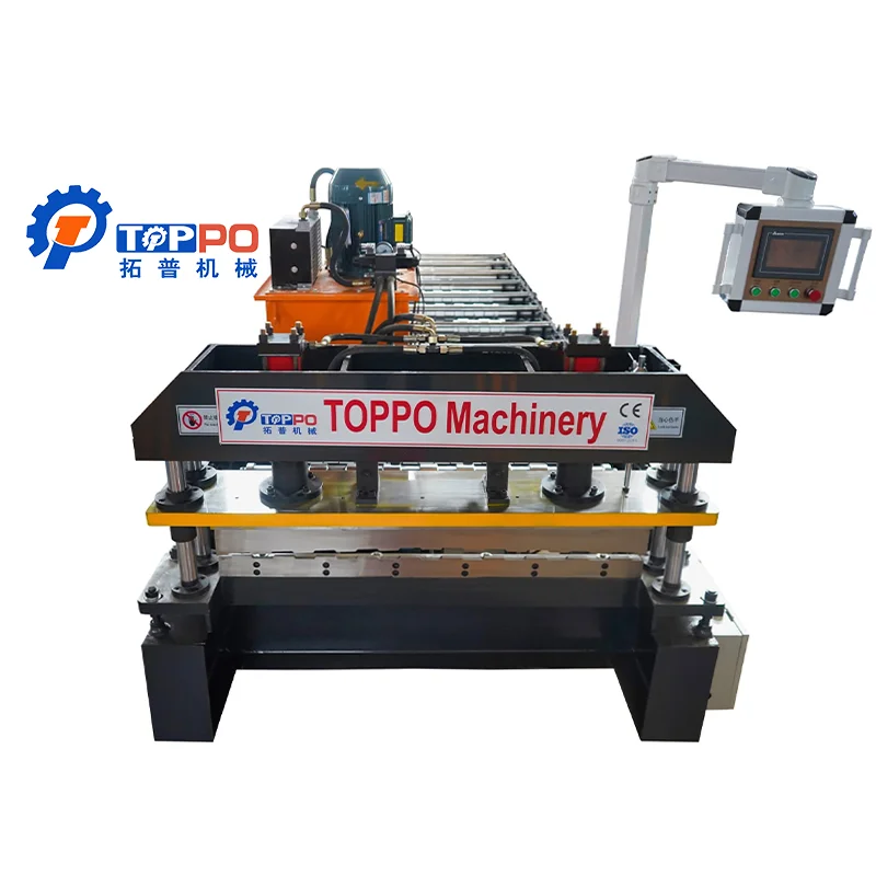 steel tile roof sheet roll forming machine