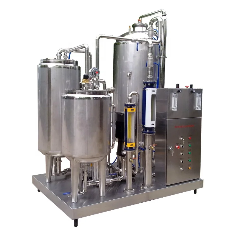 Fully Automatic 3000L/H Carbonated Drinks Mixing Machine