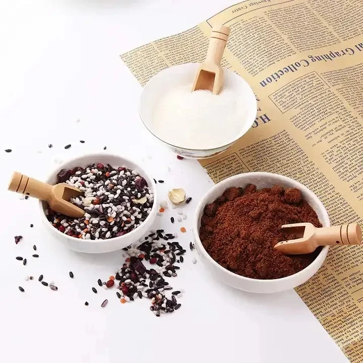 Mini Wooden Spoon Wholesale Small Eco friendly Small Wooden Scoops For Bath Salts