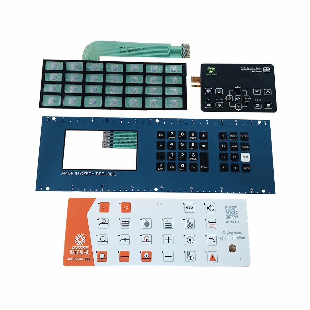 Industrial Control Membrane Panel Mechanical Membrane Keyboard Switch
