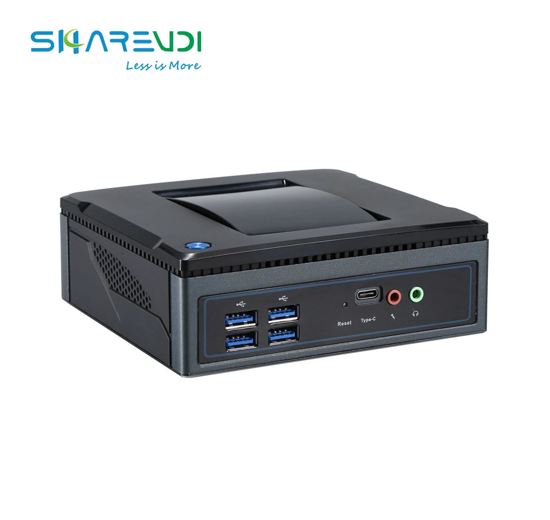 4K Mini PC 12*12 motherboard nano NUC 2020 DDR3L 5Gen i3 5005U Mini cpu Desktop PC HD VGA 2 LAN 4USB good small computers