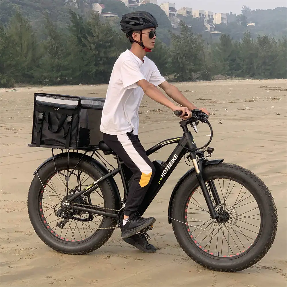 ebike fat tire 1000watt electric bicycle 48v15.6AH battery A6AH26F electric dirtbike/long range ebike