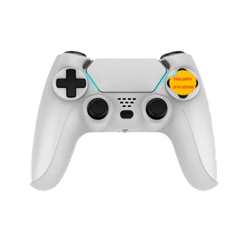 OEM оптовая продажа беспроводной игровой контроллер Джойстик для PS4 двойная вибрация шестиосевой светильник с сенсорной панелью