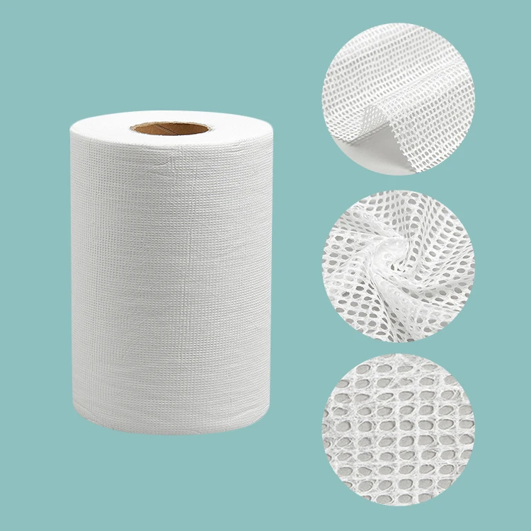 Изготовление на заказ, медицинский нетканый одноразовый нетканый материал, параллельное Приклеивание, нетканый материал Spunlace