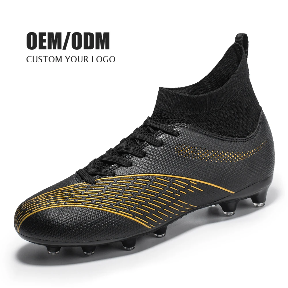 China Wholesale OEM Best Football Shoes Soccer Boots For Sale High Quality Fg Spike Football Boots For Men Boys