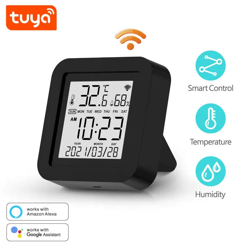 Hot Sale Temperature Humidity Sensor Tuya Smart WiFi IR Remote Control For Home Appliance PST-S09