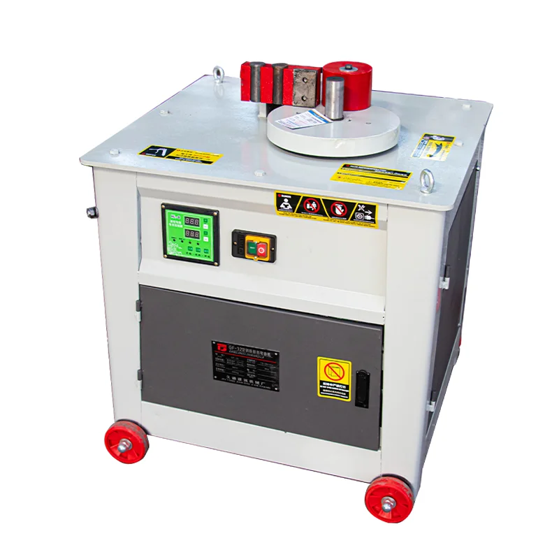 Manual Control 220V Single Phase Wrought Steel Bar Bender Spiral Iron Rod Bending Machine