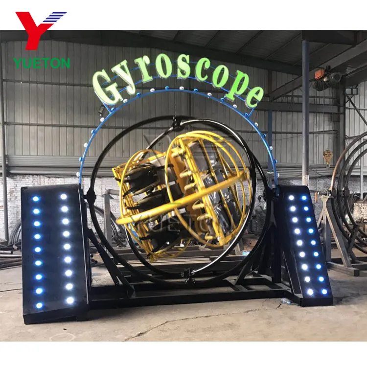 Attractive Ride Manege 3D Space Ring Human Gyroscope Ride