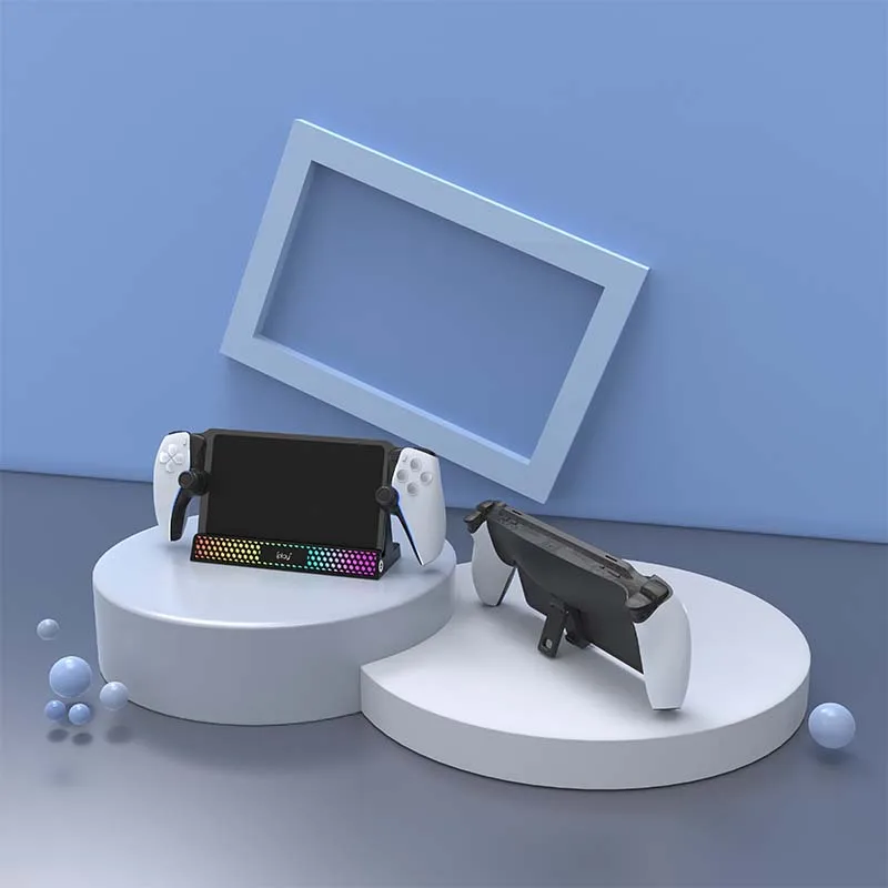 New Arrival RGB Charging Holder Charger Station for PS Portal Console Charging Dock Handheld
