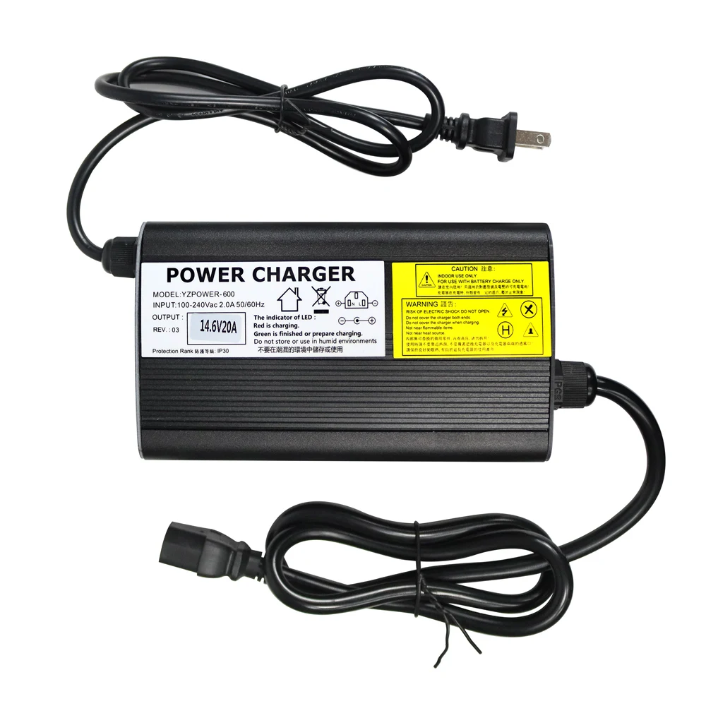 YZPOWER 87.6V 4A 24S Universal E-bike Electric Tricycle Kick Scooters 72V Lifepo4 Battery Charger