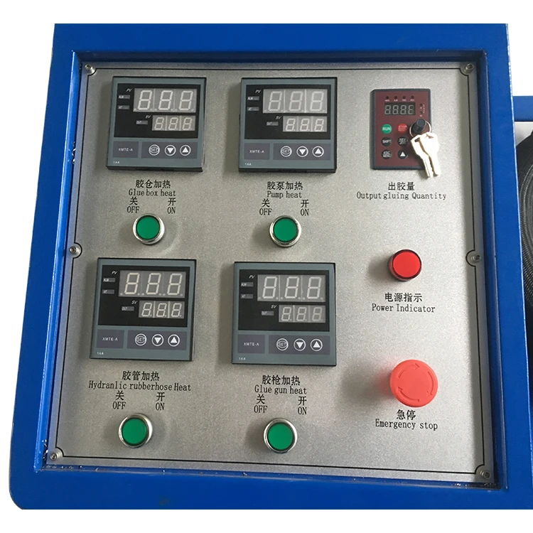 Double Glazing Glass Hot Melt Glue Extruding Machine for Making Insulating Glass