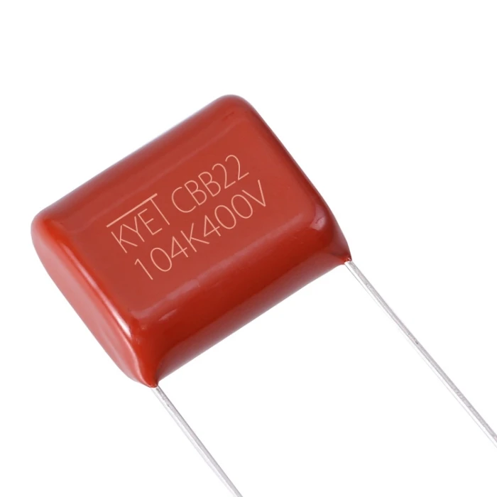 High voltage variable metal cbb21 polypropylene film capacitors CBB22 104J 630V P10 P15 0.1UF 5% capacitors