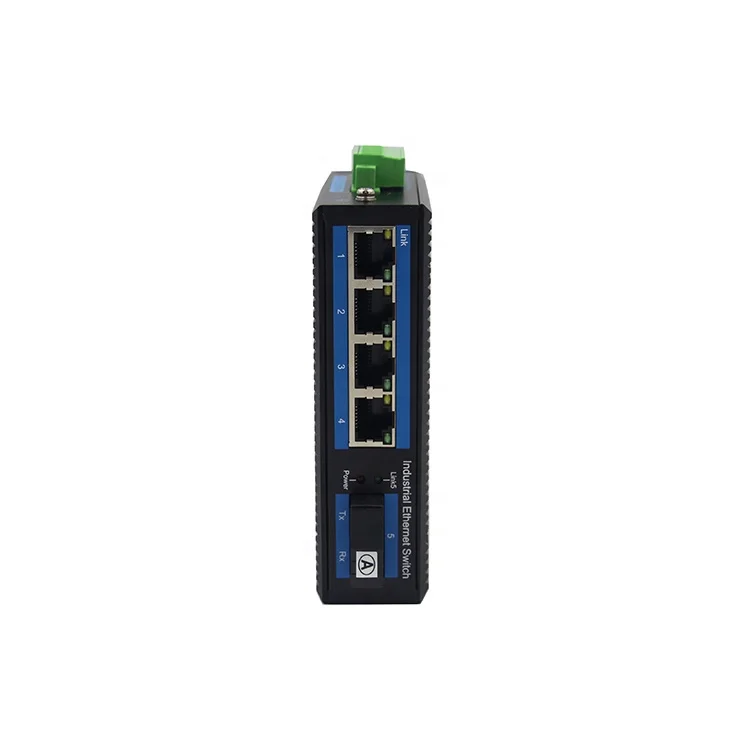 Innovative product sales 4-Port 10/100Base-TX to 100Base-FX Industrial Ethernet Switch