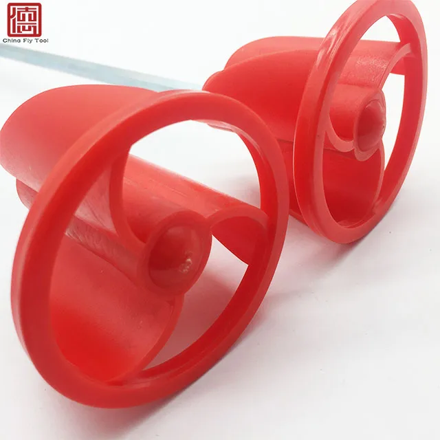 CTMT004   Wholesale price  1gallon &5 gallon metal plastic paddle paint mixer for paint brushes and paint roller cover