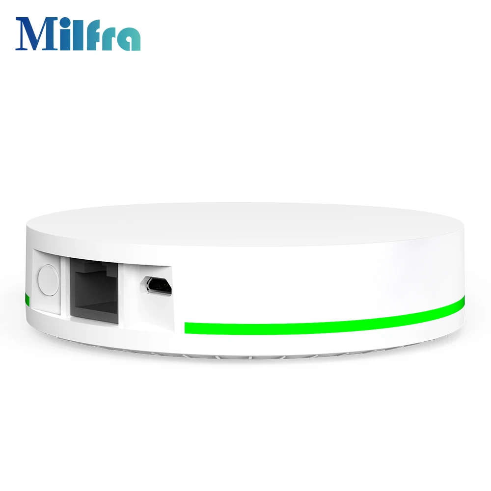  Беспроводной шлюз для автоматизации умного дома miltra TZ01 Tuya Zigbee 3 0