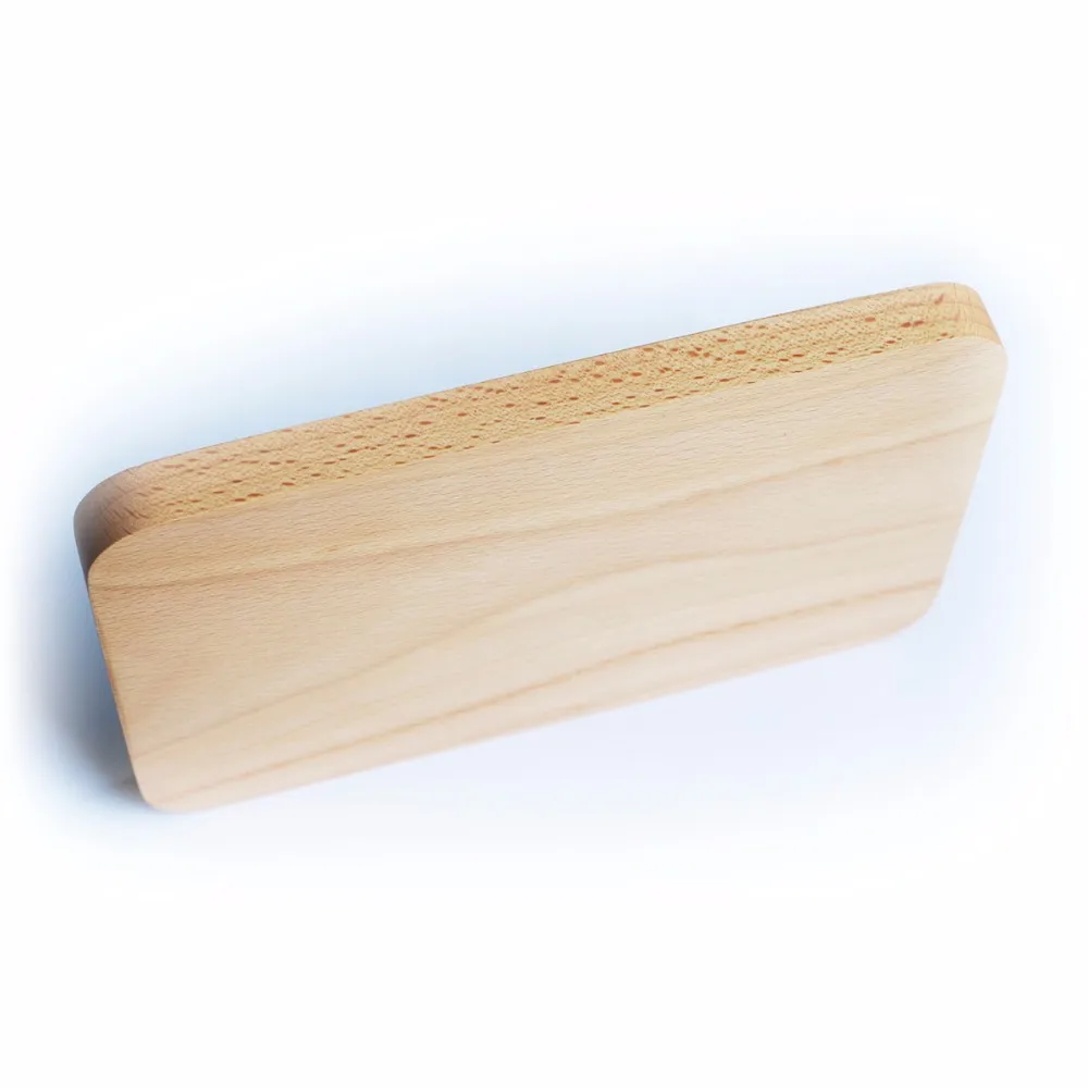 Acacia Custom Log Pallets Plate Board Serving Tray Bread Food Dry Fruit Wood Drink Coffee Wood Wooden Tray Rectangle ZF8001-01