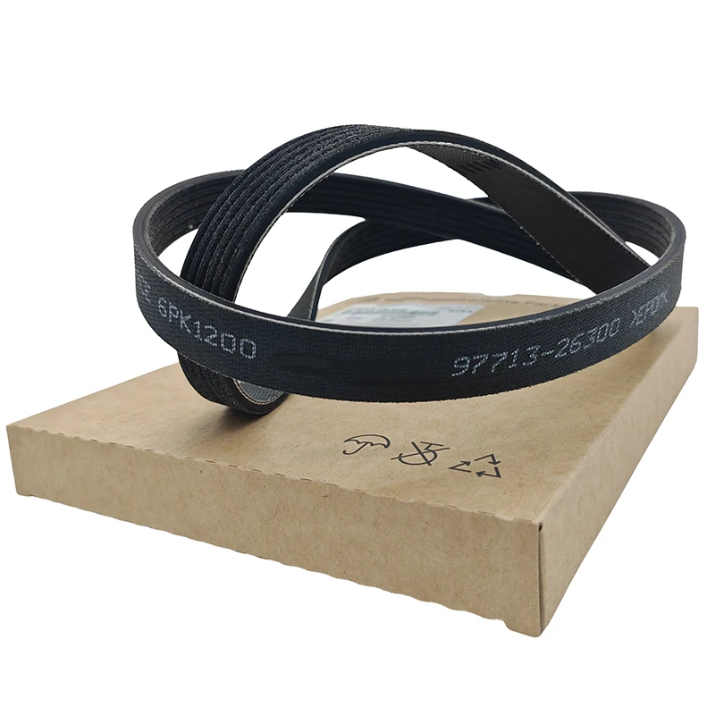 Professional Manufacture High Quality Air conditioning compressor belt 97713-26300 9771326300 97713 26300 for Hyundai Kia