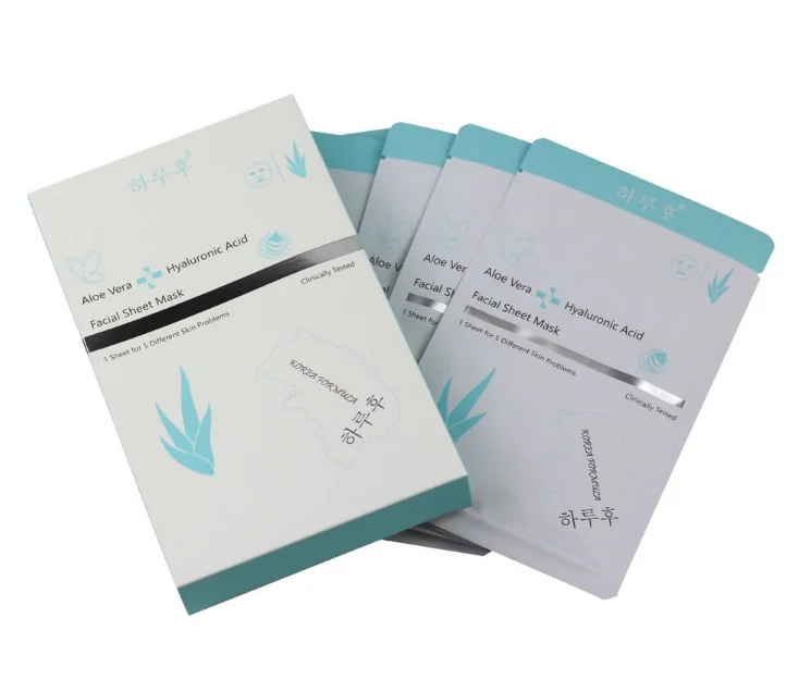 OEM ODM korean cosmetic anti aging moisturizing face sheet mask korea
