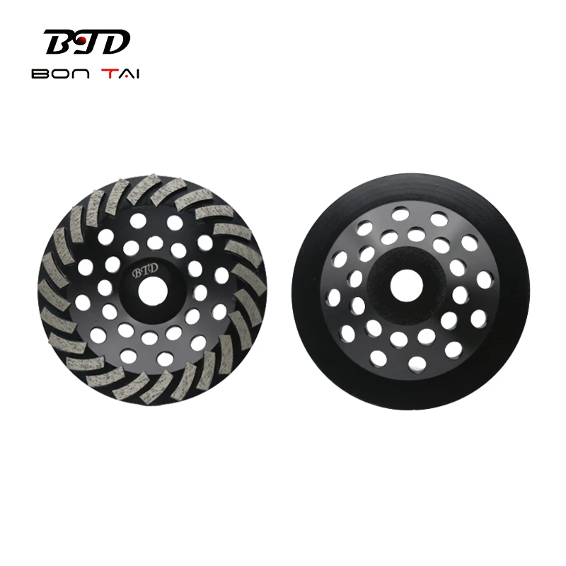 7 inch diamond turbo segment cup grinding wheel for concrete