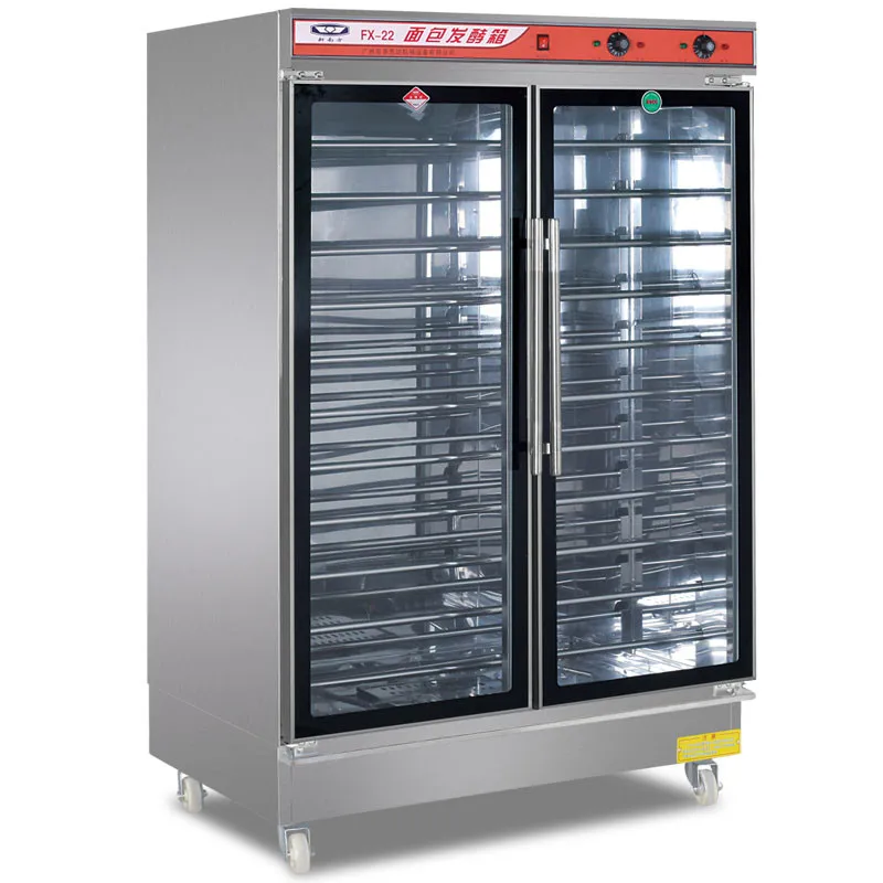 
Factory direct sale Dough Heating Proofer Cabinet fermenting equipment 22 trays bread Retarder Proofer 