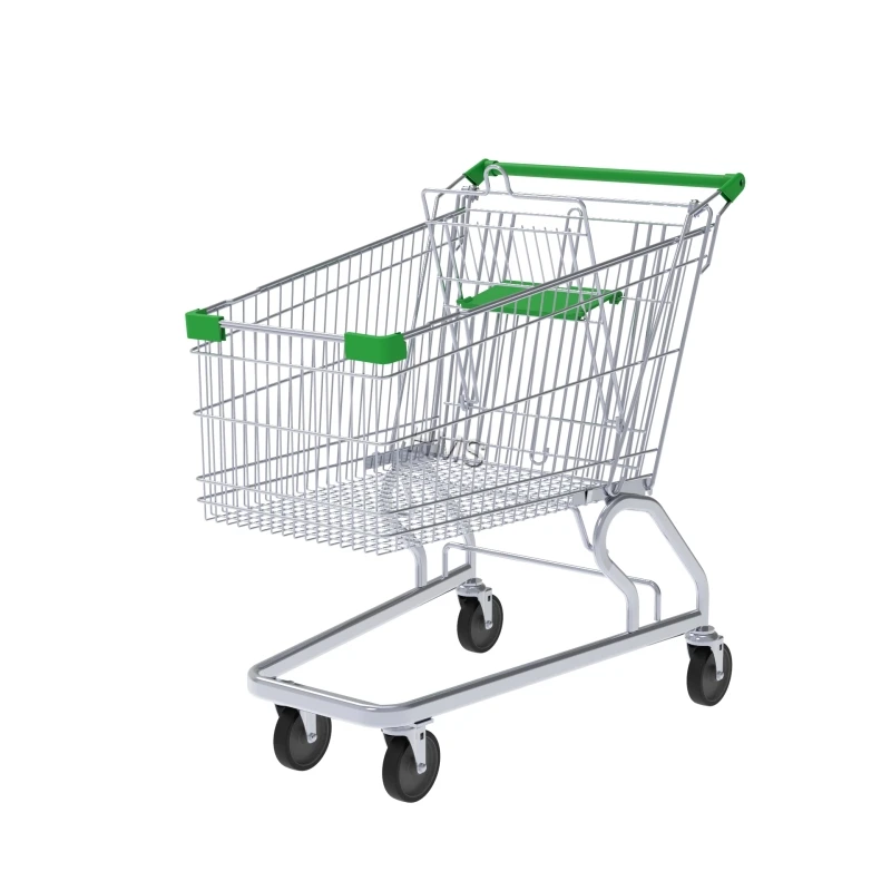 165L Customized Steel Trolleys Shopping Trolley Manufacturers