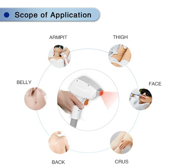 2022 Most powerful Ice Titanium 12 bar Diode Laser Hair Removal machine price free training on sale