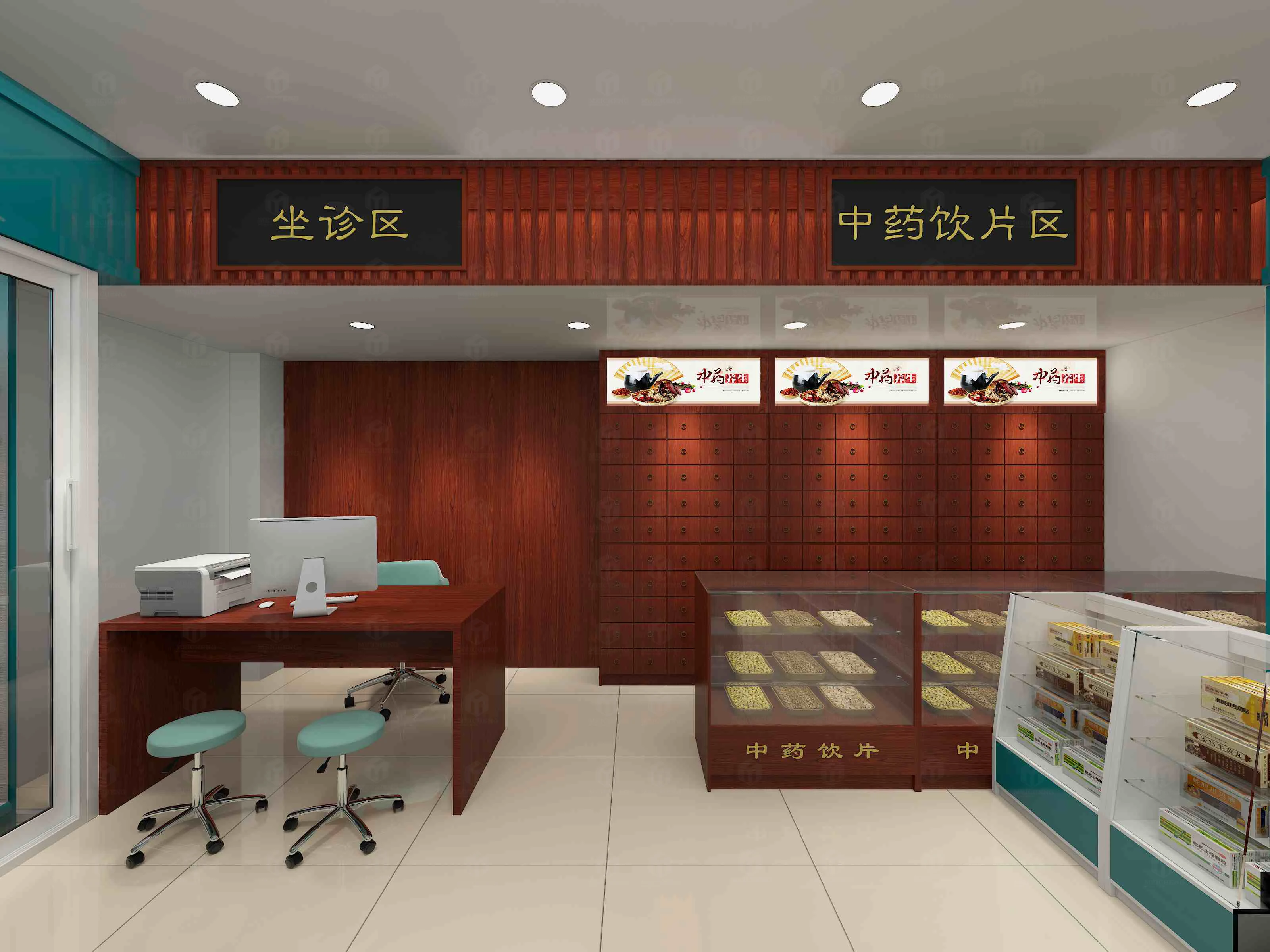 Meicheng Agent Recruitment Medical Store Racks Pharmacy Shelves Drugstore Pharmacy Medical Store Supermarket Shelves
