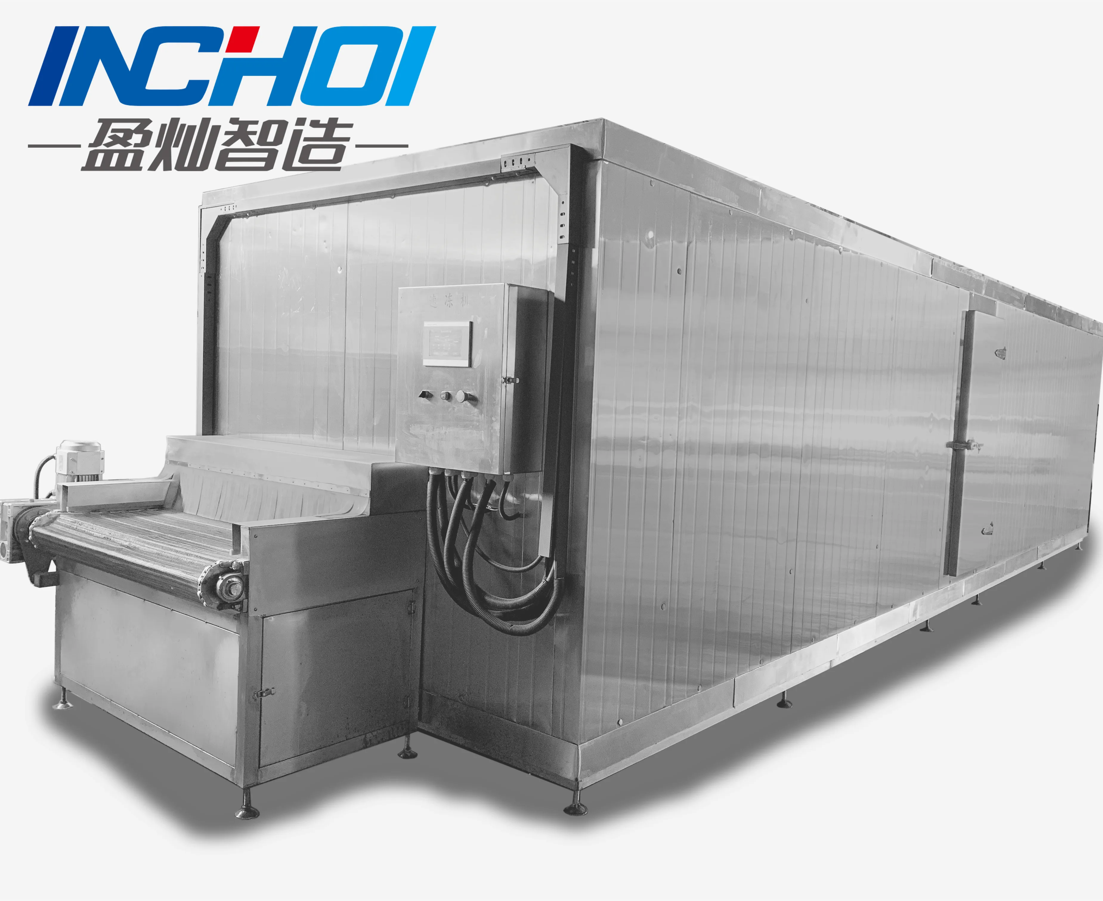 Manufacturer Price  iqf freezing equipment fast freezer IQF tunnel quick freezer Tunnel Quick Freezing Machine