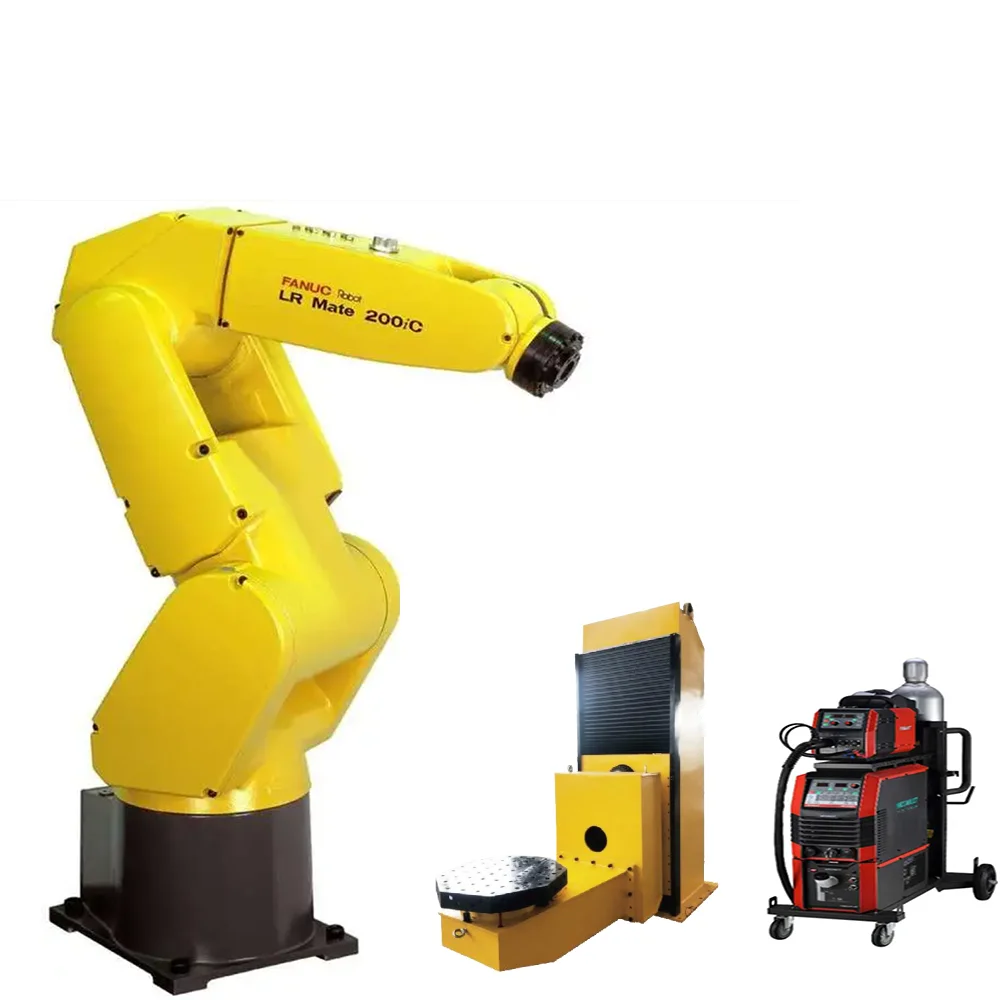 Угловой сварочный Интеллектуальный промышленный робот FANUC LR Mate 200ID с MIG/TIG аппарат для сварки труб из нержавеющей стали