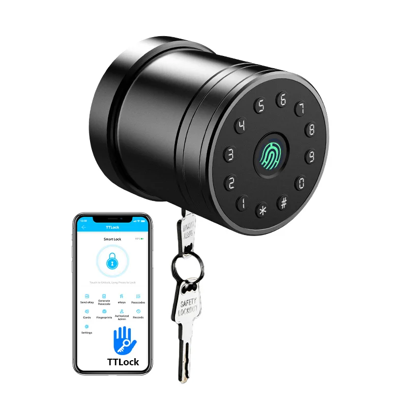 Digital Biometric Ferreteria Wifi App Cerradura Inteligente Fingerprint Smart Door Lock Tuya
