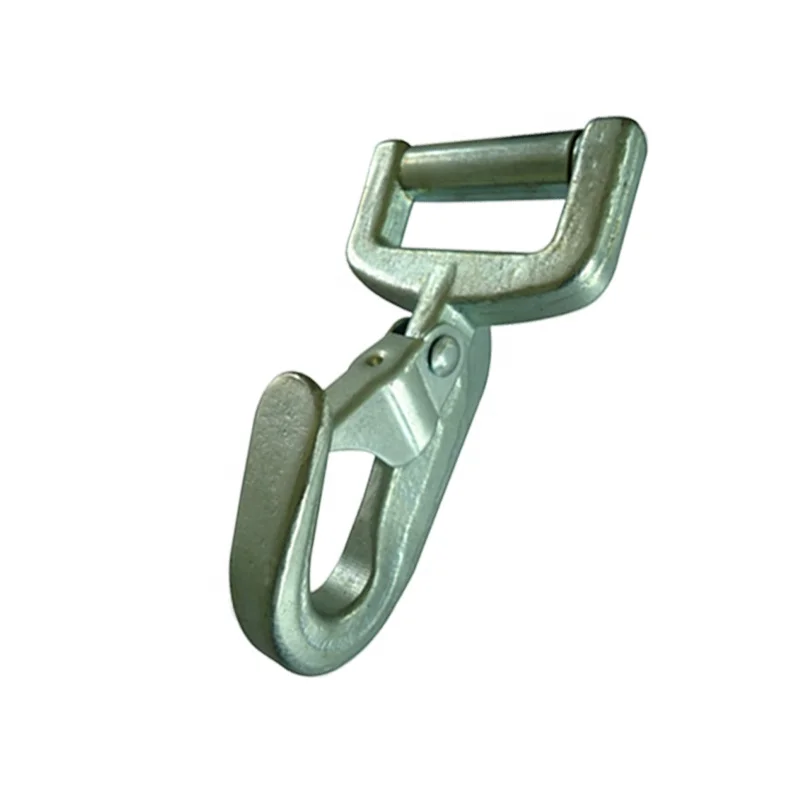 Heavy Duty 2' Galvanized Forged Tow Hook MBS5000kgs/11000lbs Use For Truck