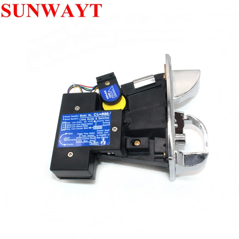 CL-530 Zinc alloy electronic Comparison CPU Quick insert coin acceptor selector from arcade game machine