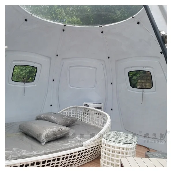 
Modular Prefab Four Season Solarium Transparent Sun Houses 