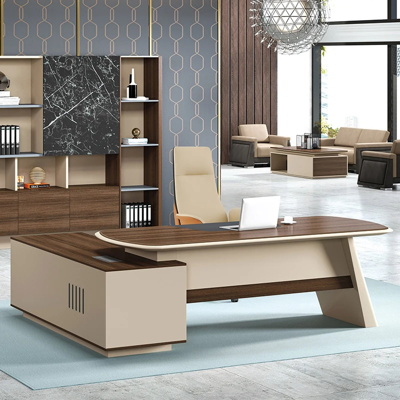Commercial furniture high end  mfc board single manager office desk
