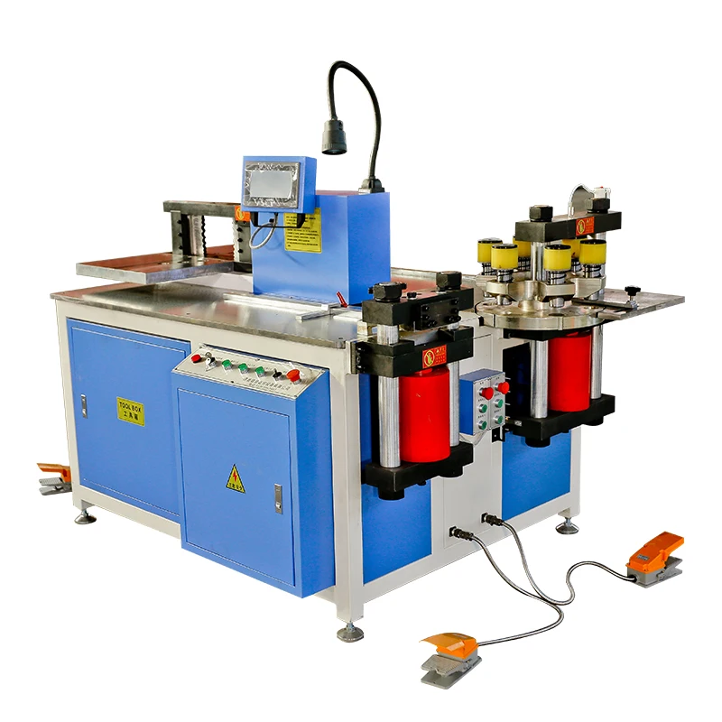 Machinery Equipment 3 in 1 CNC Hydraulic Busbar Punching Bending Cutting Machine for Copper