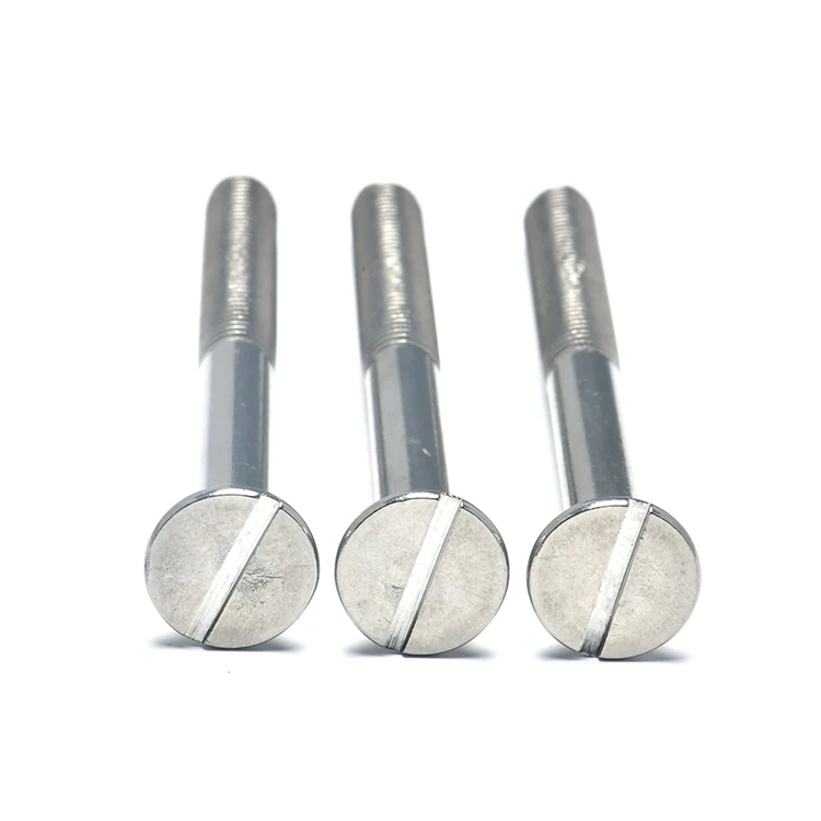 Customized All Sizes M2-M16 Stainless Steel Phillips Slot Csk Flat Pan Head Machine Screw