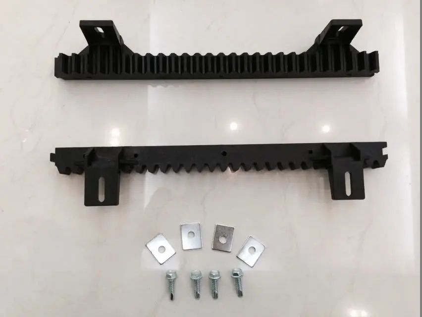 Nylon Gear Racks for Sliding Door Opener Operator Set with M4 8*30 10*30 12*30